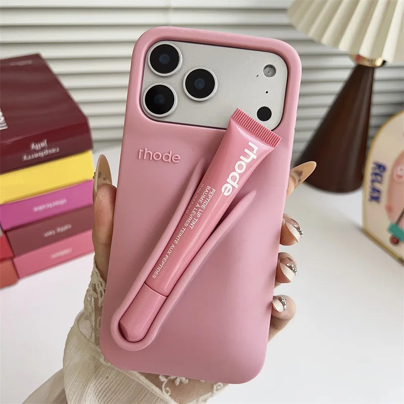 Rhode™ Gloss Case – With Integrated Lip Gloss Holder 