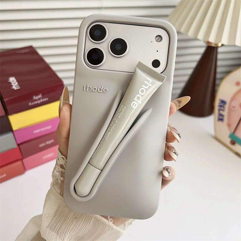 Rhode™ Gloss Case – With Integrated Lip Gloss Holder 