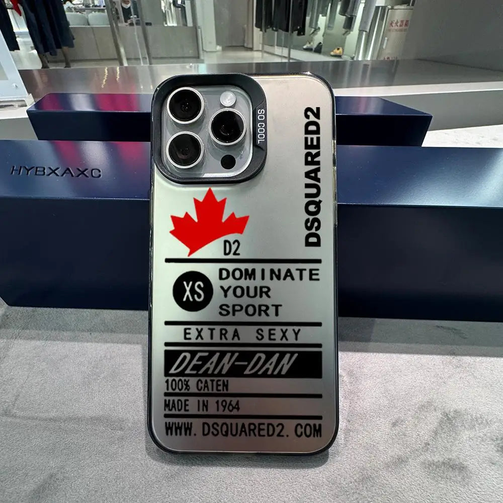 Cover “Dsquared Grey Matte” – Minimal Luxury Style