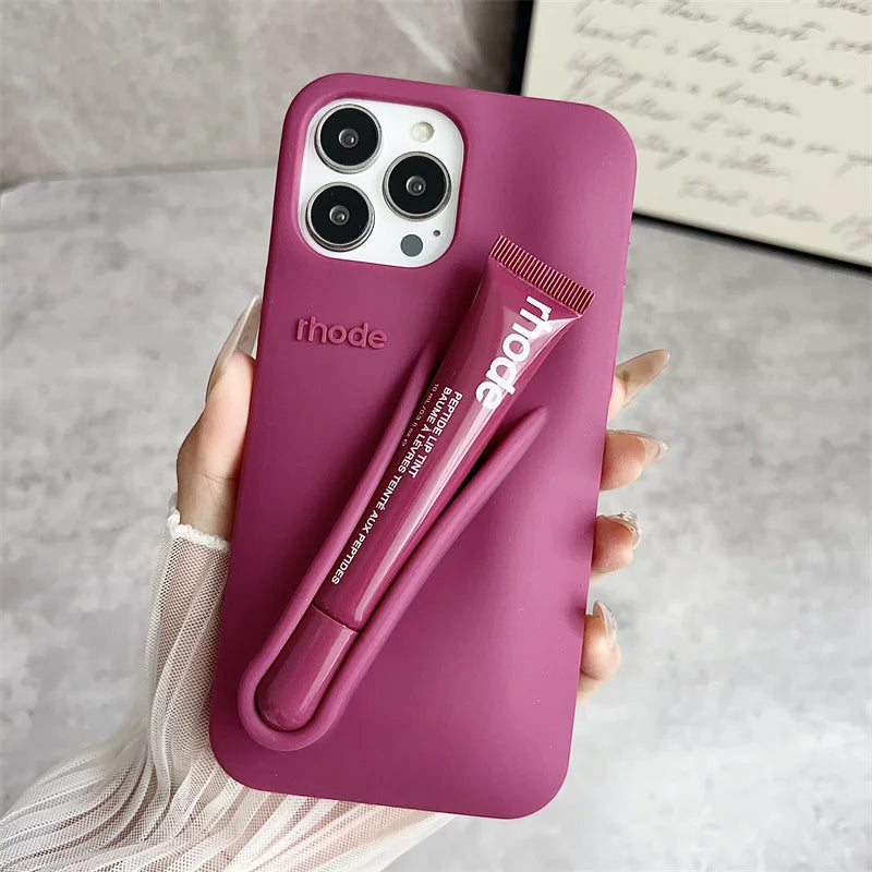 Rhode™ Gloss Case – With Integrated Lip Gloss Holder 